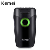 Kemei KM - 202A Electric Dual Floating Blade Shaving Razor
