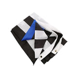 3x5 USA Police Flag Thin Blue Line Printed Stripe with Brass Grommets