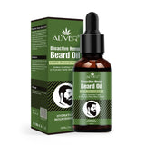 Natural Hemp Beard Growth Oil and Beard Balm
