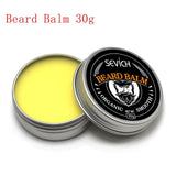 Sevich 2pcs/ set Beard Growth Oil and Organic Smooth Balm