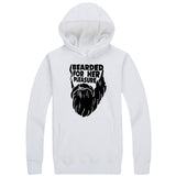 Men's Winter Hoody Bearded For Her Pleasure Print Sweatshirt