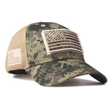 USA Flag Camo Baseball Cap Snapback Hat Army American Flag Baseball Cap Trucker