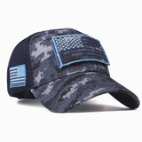USA Flag Camo Baseball Cap Snapback Hat Army American Flag Baseball Cap Trucker