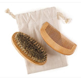 2Pcs Mens Beard Care Set
